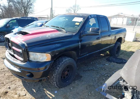 2003 Dodge Ram 1500 Slt/Laramie/St из США, поврежденный, VIN 1D7HU18DX3S243690
